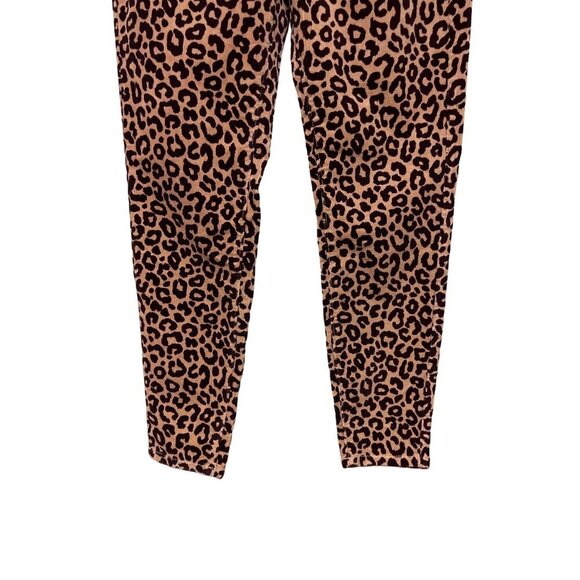 NEW! Ann Taylor Skinny High Rise Cheetah Animal Print Corduroy Pants Women's 4 - Picture 4 of 11
